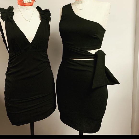 One shoulder cut out dress - Picture 2 of 4